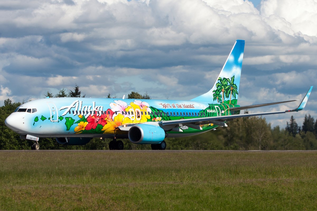 Flyingphotos Magazine News ALASKA AIRLINES B737800, N560AS