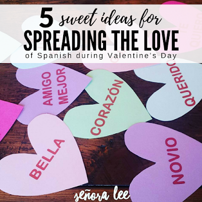 Spread love in spanish