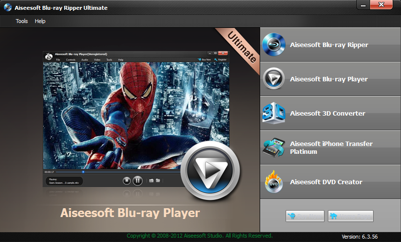 Aiseesoft blu ray ripper 3 1 56