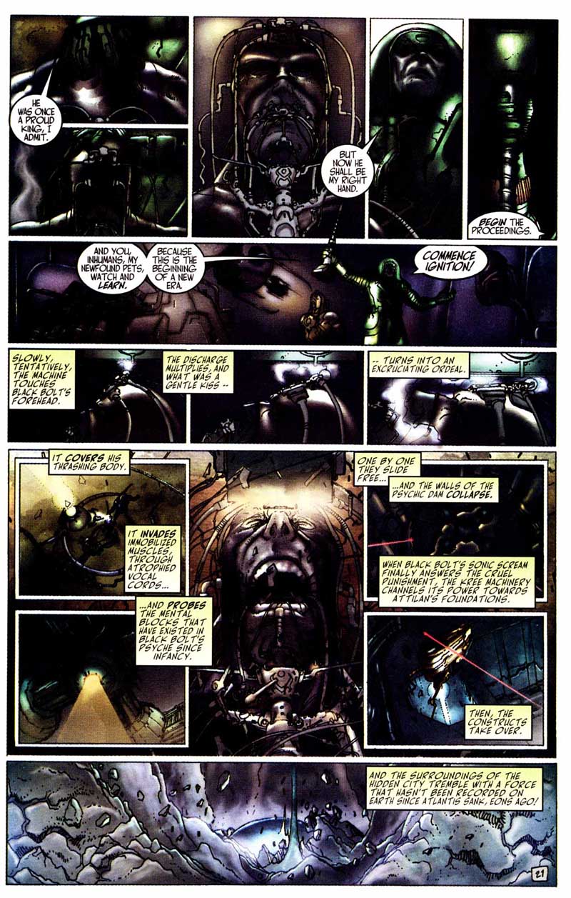 Read online Inhumans (2000) comic -  Issue #1 - 20