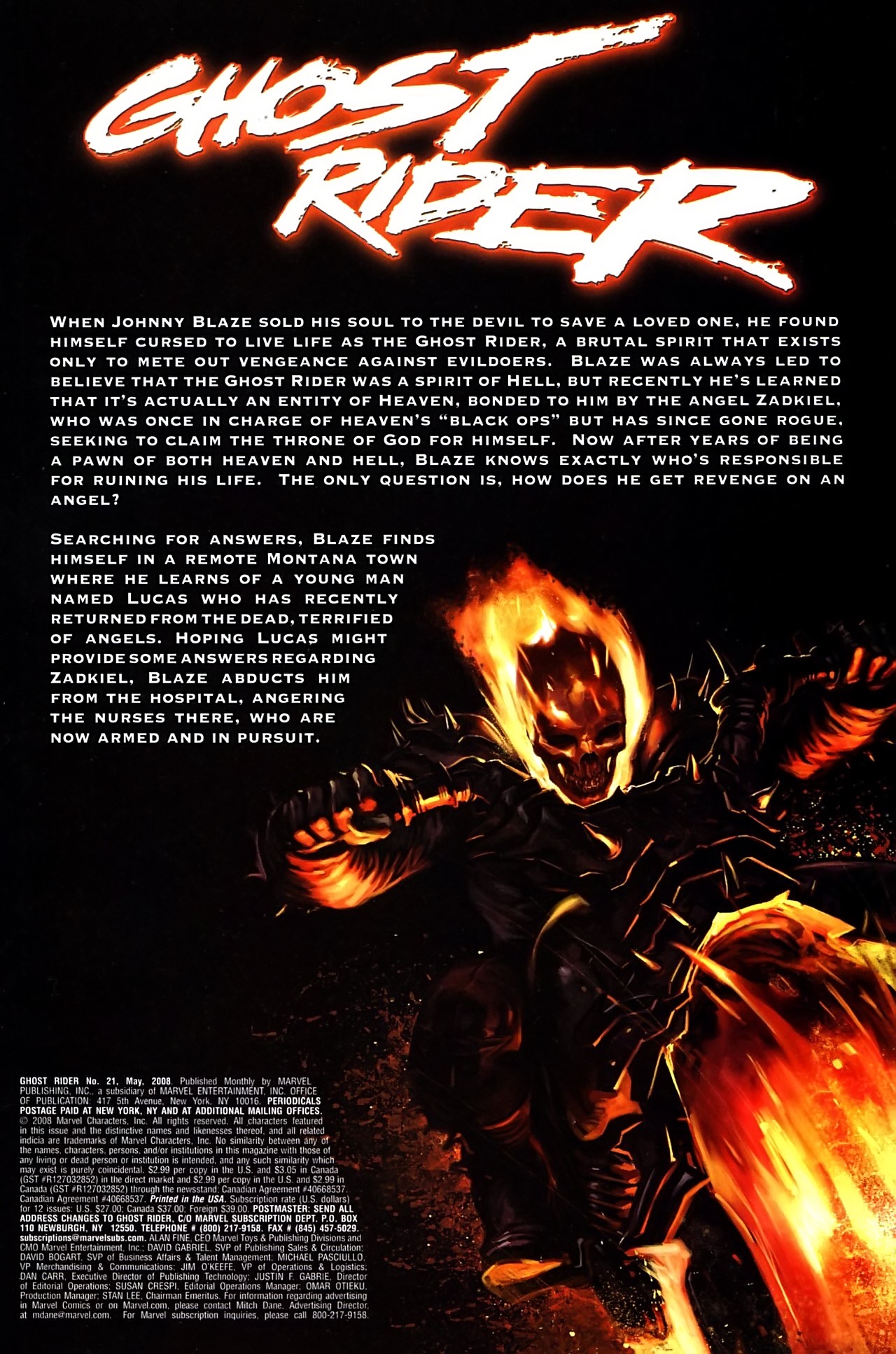 Read online Ghost Rider (2006) comic -  Issue #21 - 2