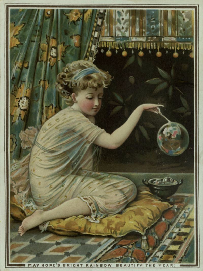 Year victorian vintage cards funny era 1890 beautiful 1883 greeting loving 18 Beautiful and Funny Vintage New Year Cards from the Victorian Era ~ Vintage Everyday