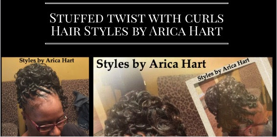 Stuffed twist hairstyles