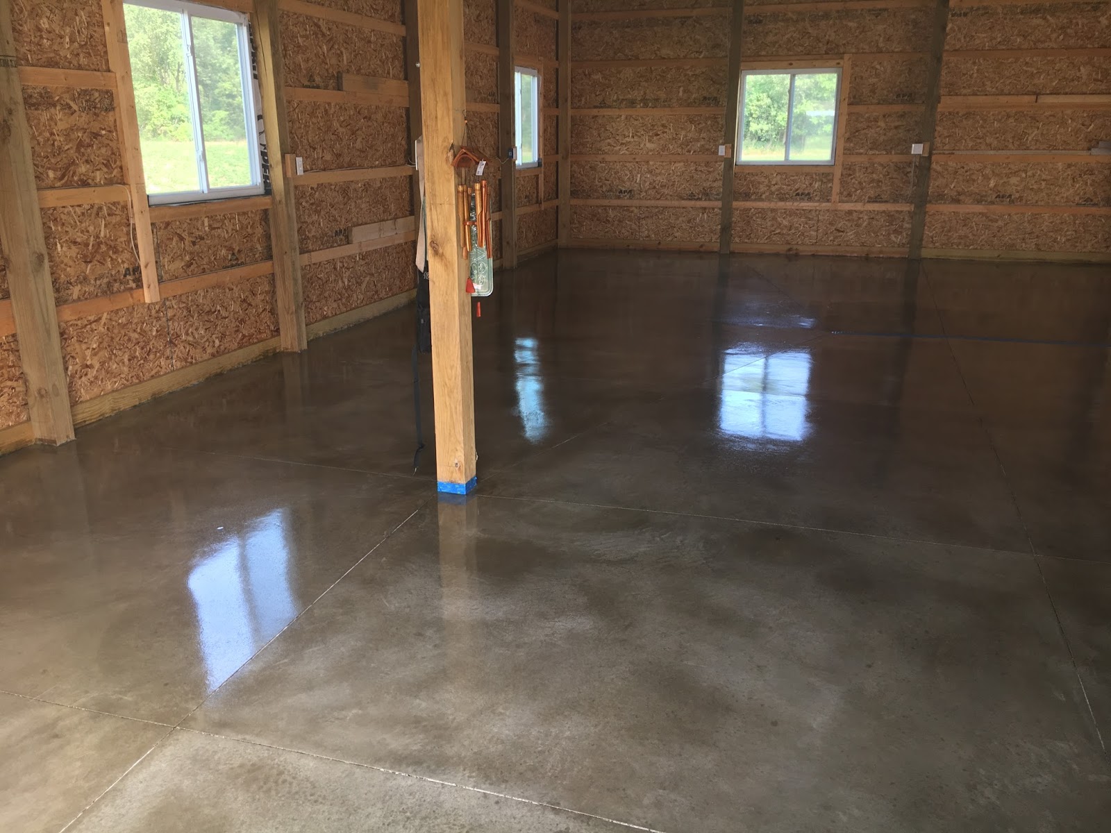 Legacy Industrial's Blog Site Warm Satin Gloss Concrete