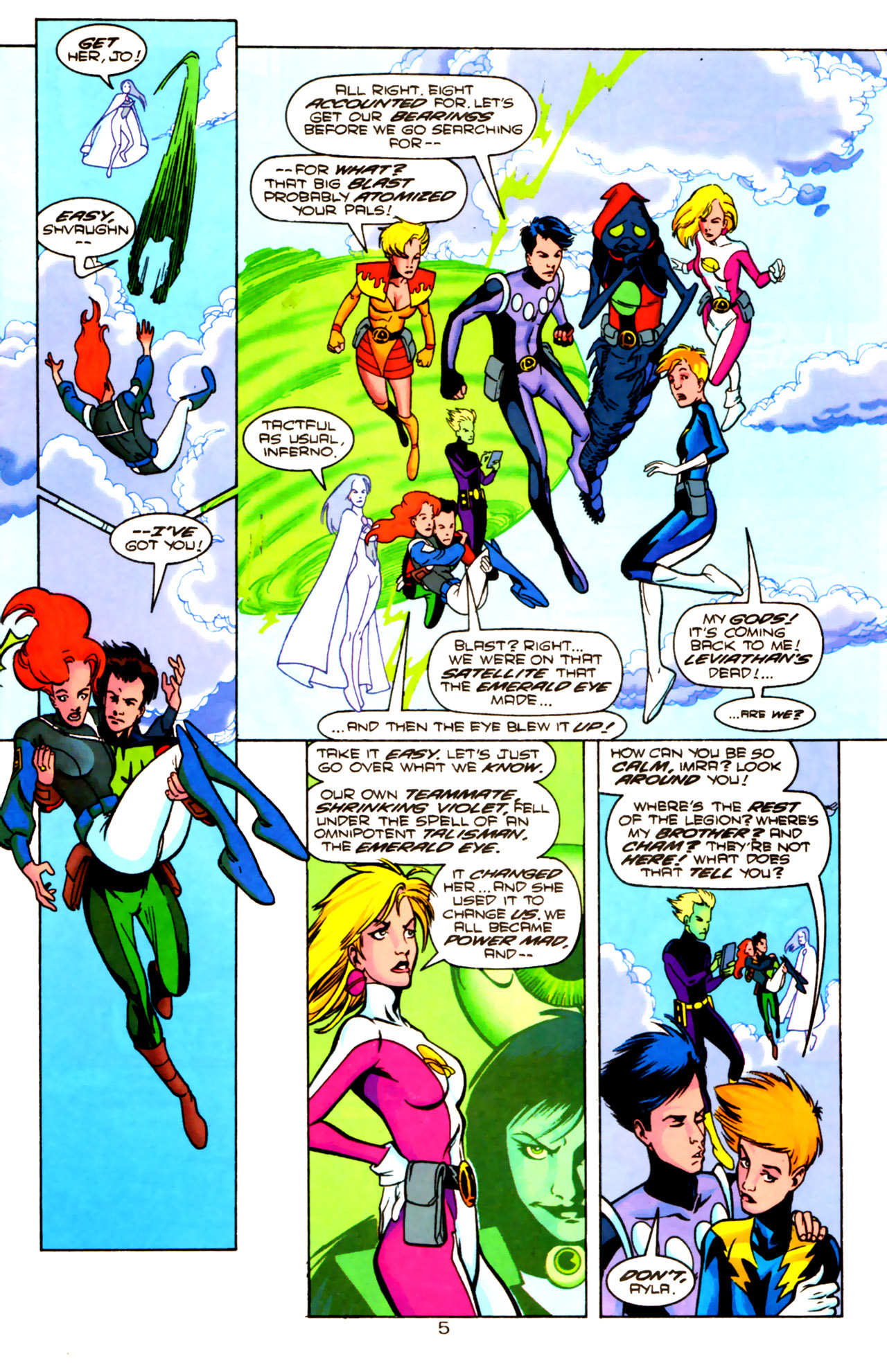 Legion of Super-Heroes (1989) 85 Page 4