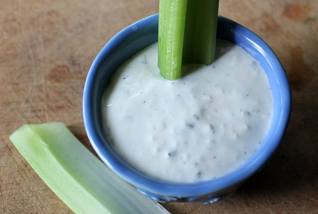 Check out this ranch dressing and dip recipe with less than half the calories of store-bought!