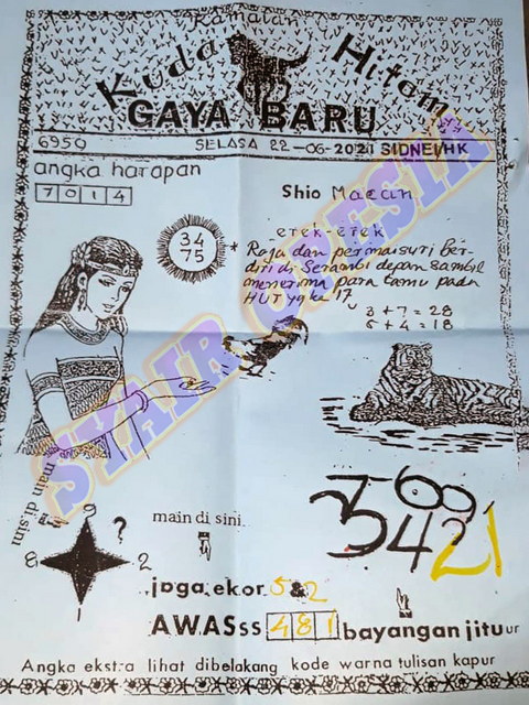 Syair Sdy Hari Ini Selasa 22 Juni 2021 Opesia Official