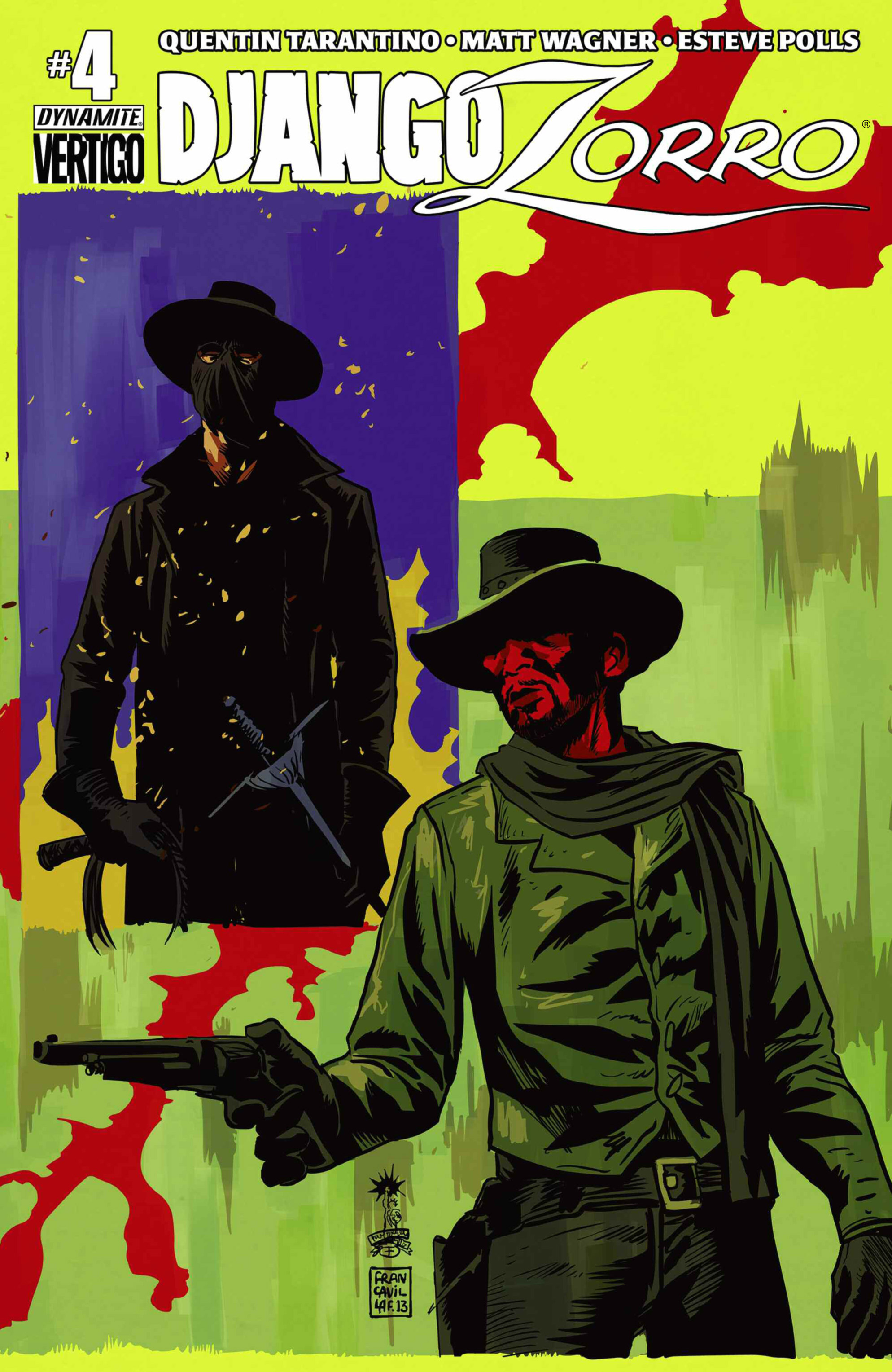 Read online Django/Zorro comic -  Issue #4 - 2