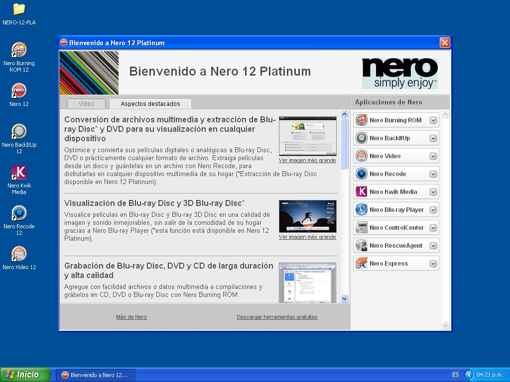 Nero 12 Platinum Version 12.0.02000 [Full] [EXE] Via SkyDrive ...