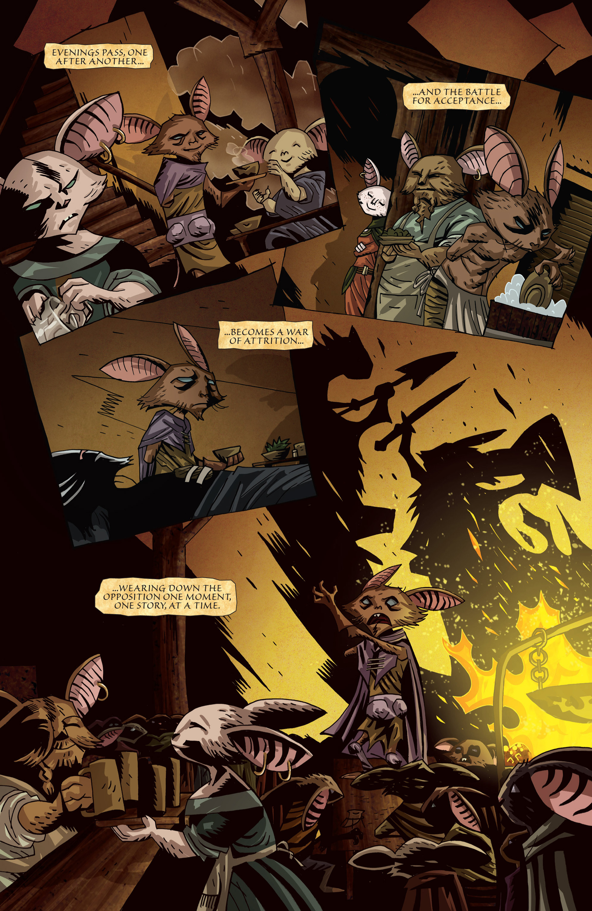 Read online The Mice Templar Volume 4: Legend comic -  Issue #3 - 17