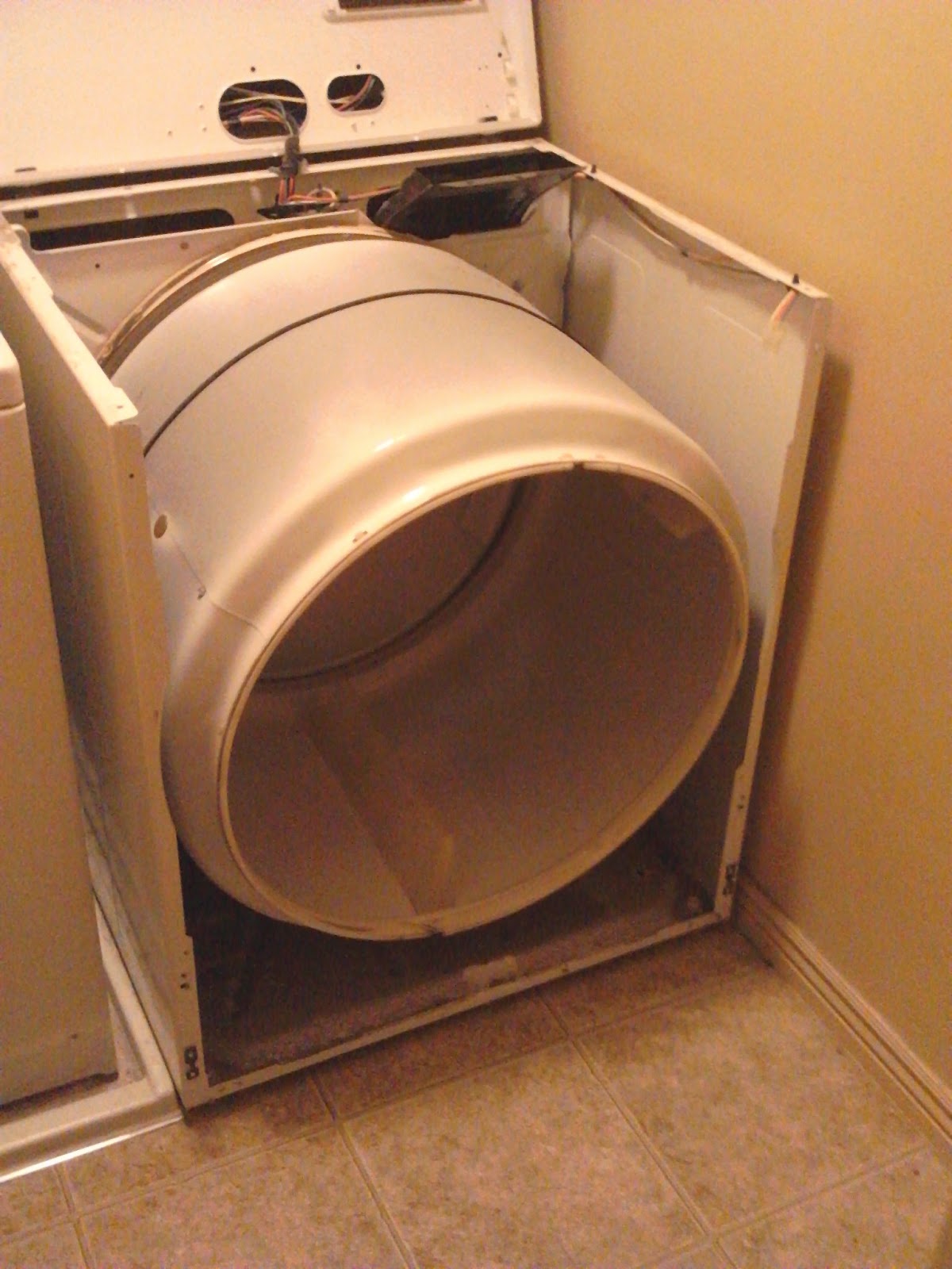 Crazy Old Ladies Quilts DIY Fixing the Dryer