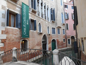 Goldoni's home was the beautiful Palazzo Centani
