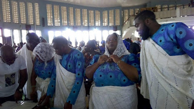 6 Photos from the Requiem mass for late Stephen Keshi, in Illah, Delta State