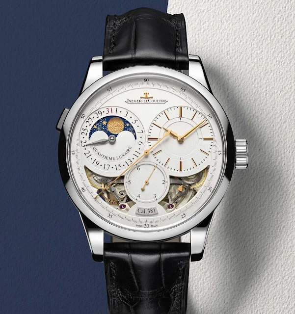 Jaeger-LeCoultre - Duometre Quantieme Lunaire in White Gold | Time and ...