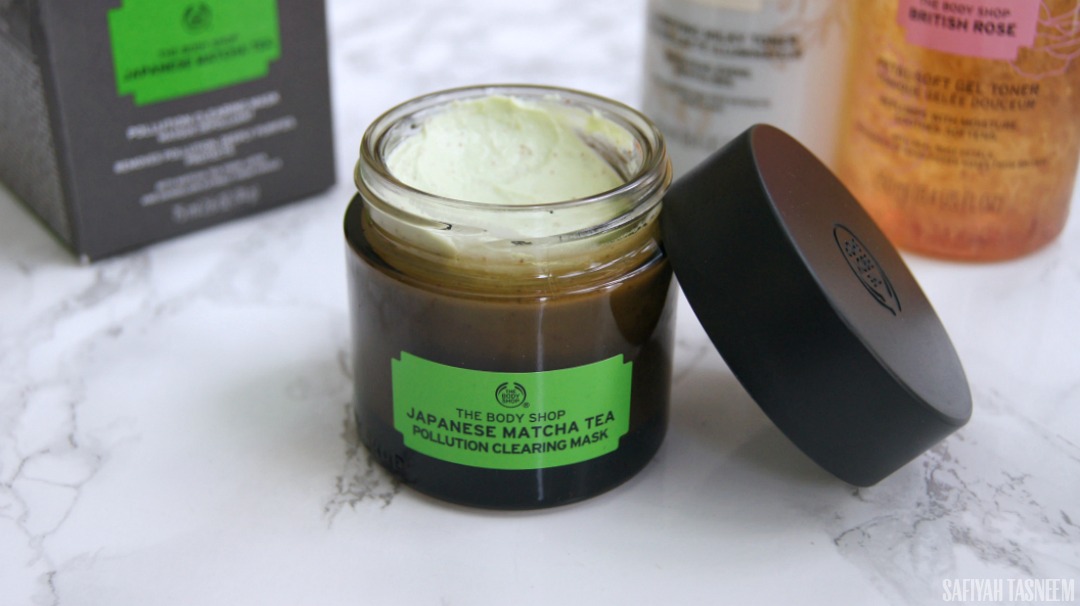 korn afdeling atom SAFIYAH TASNEEM : Saturday Skincare: The Body Shop Matcha Tea Pollution  Clearing Mask