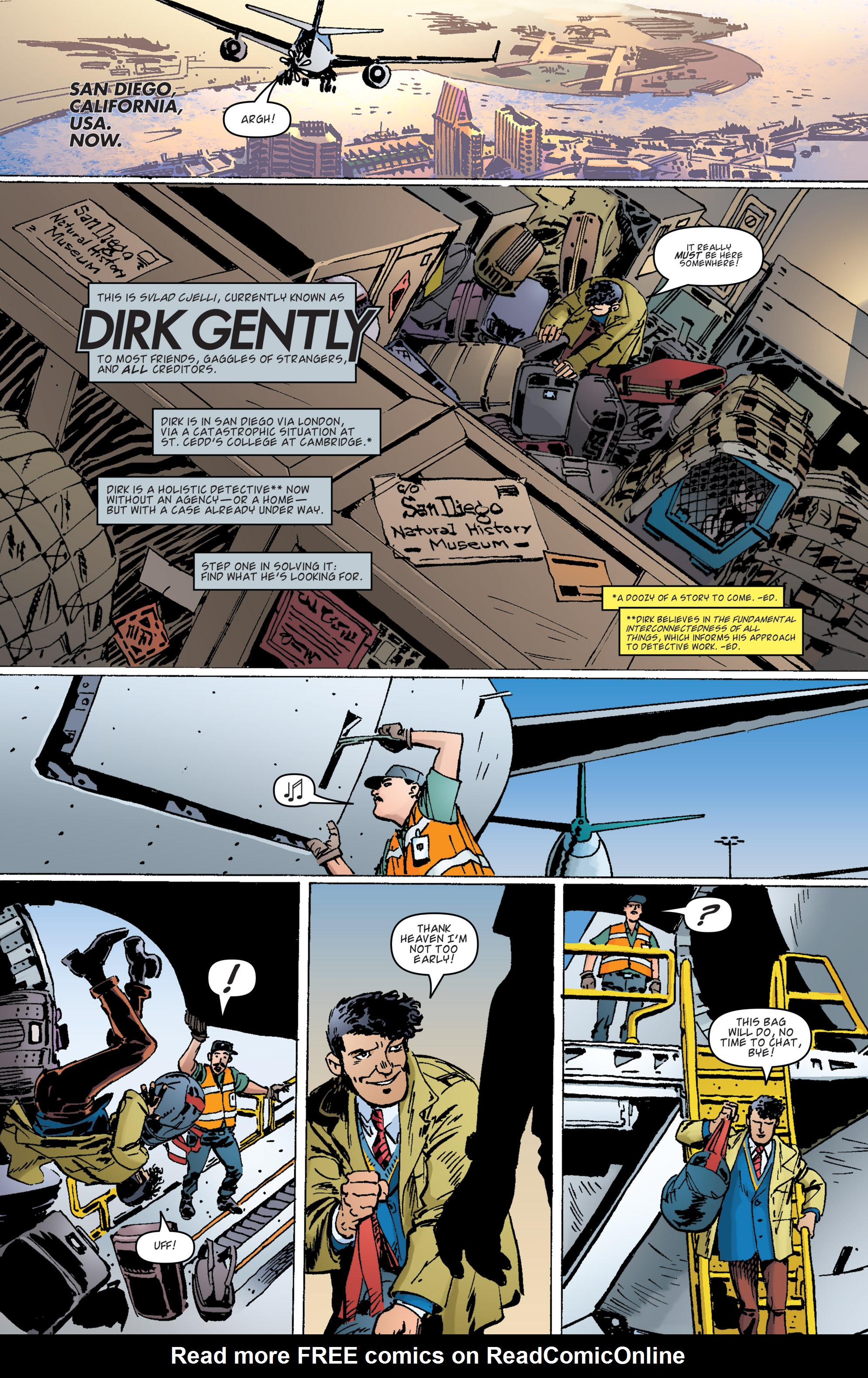 Read online Dirk Gently's Holistic Detective Agency comic -  Issue #1 - 5