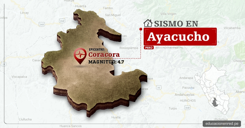 Temblor en Ayacucho de 4.7 Grados (Hoy Miércoles 8 Febrero 2017) Sismo EPICENTRO Coracora - Parinacochas - IGP - www.igp.gob.pe Temblor en Ayacucho de 4.7 Grados (Hoy Miércoles 8 Febrero 2017) Sismo EPICENTRO Coracora - Parinacochas - IGP - www.igp.gob.pe