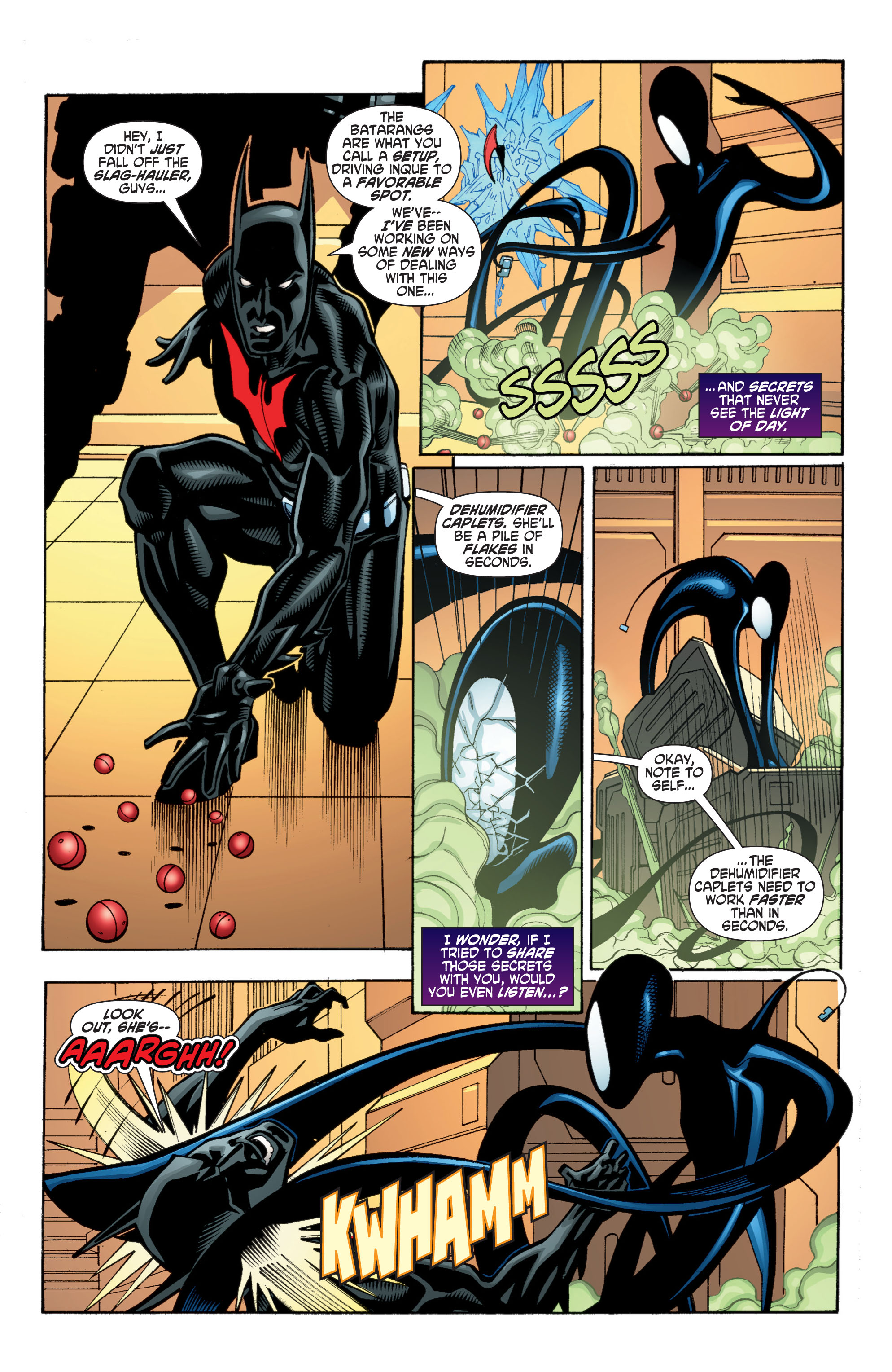 Read online Batman Beyond (2011) comic -  Issue #8 - 4