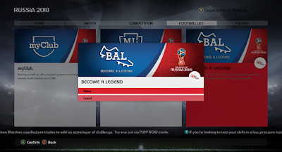 PES 2018 FIFA World Cup 2018 Russia Theme by JAS