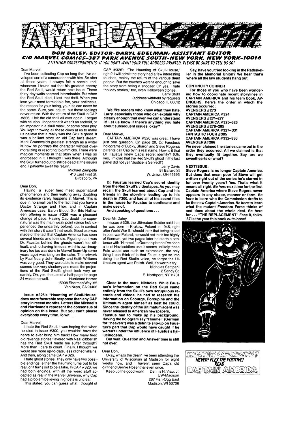 Read online Captain America (1968) comic -  Issue #332 - 25