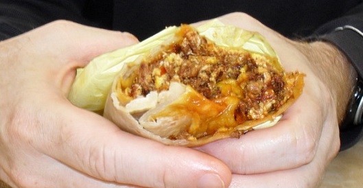 Alerto's Mexican Food, California, chorizo burrito