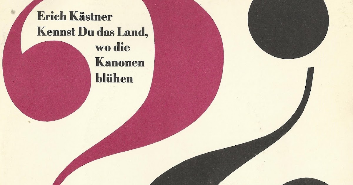 Kennst Du Das Land Wo Die Kanonen Blühn Analyse Zero G Sound : Ernst Busch - Kennst Du das Land, wo die Kanonen blühen