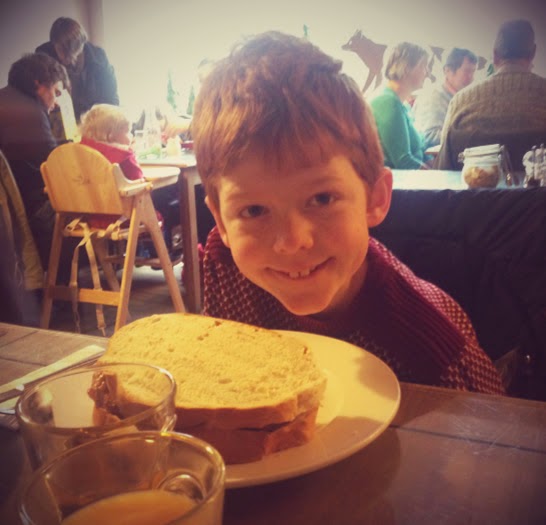 Breakfast at The Running Fox Bakery, Felton North East Family Fun