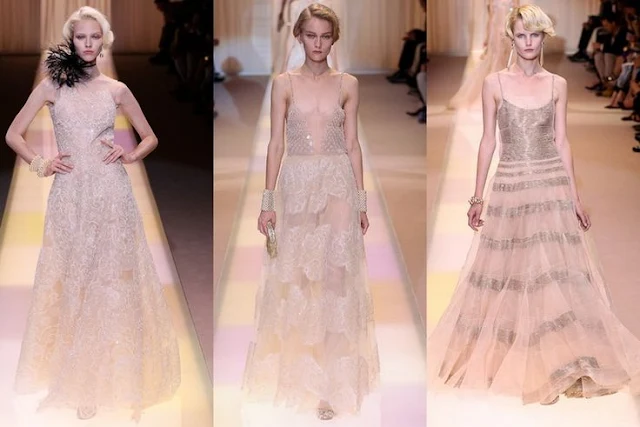 Paris Fashion Week:  Armani Privé Fall 2013 Couture