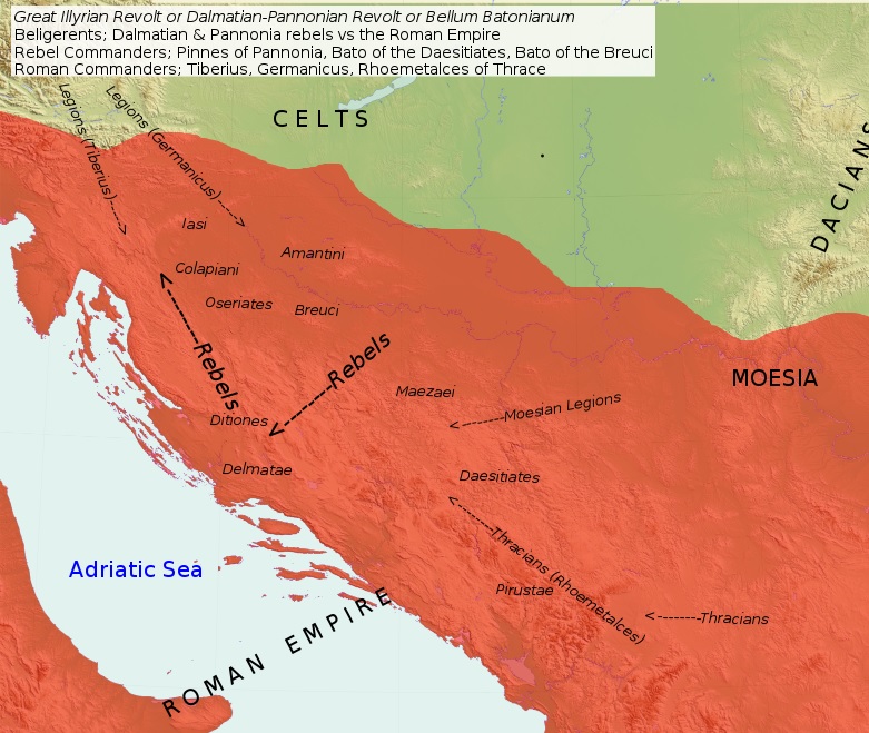 The Illyrian Uprising that shook the Roman Empire