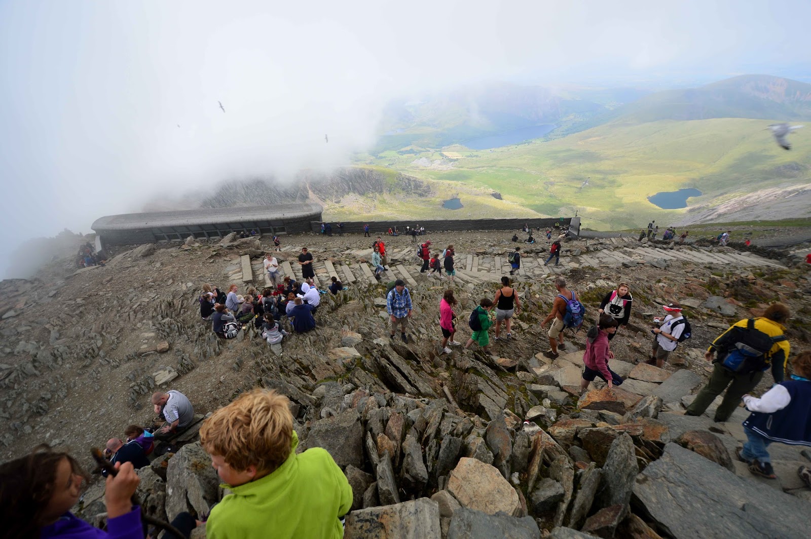 W-wa Jeziorki: Scaling the highest peak in Wales