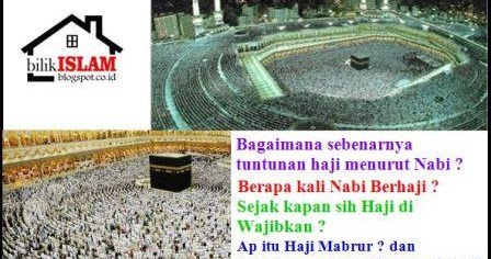 Bagaimana Haji Yang Benar Menurut Rasulullah ? ~ Bilik Islam