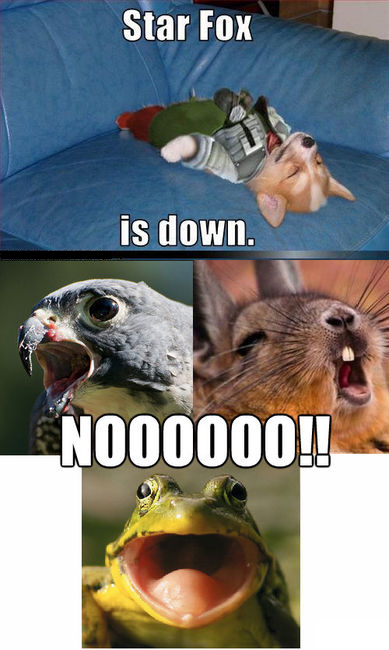 Star Fox Is Down - Noooooo!