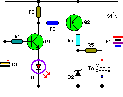 Mobile Phone Travel Charger Circuit Diagram | Xtreme Circuits