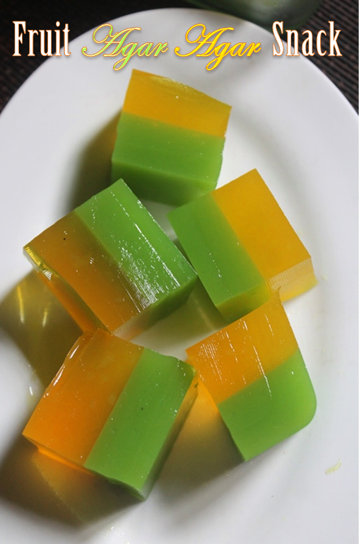 Fruit Agar Agar Snack Recipe Fruit Jelly Recipe Agar Fruit Jelly