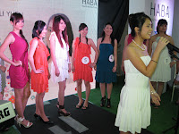 The 10 finalist competing in Haba's beauty contest
