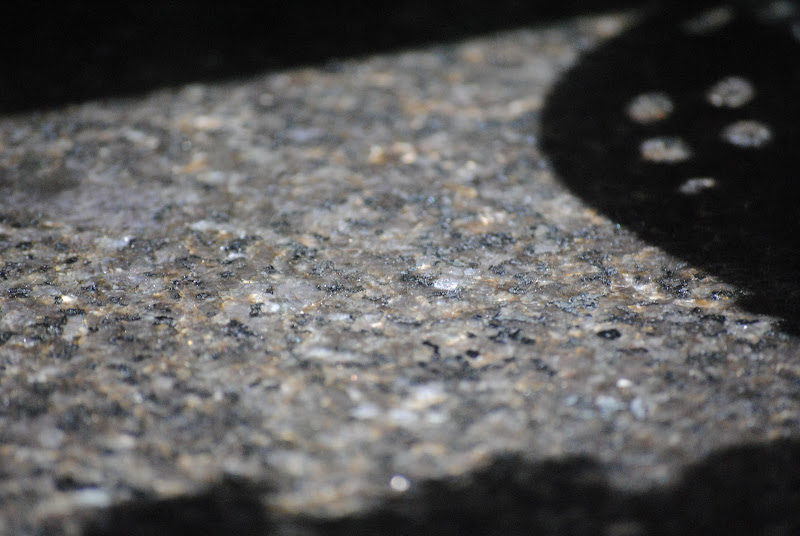 black pearl granite kitchen countertops {budget kitchen renovation}