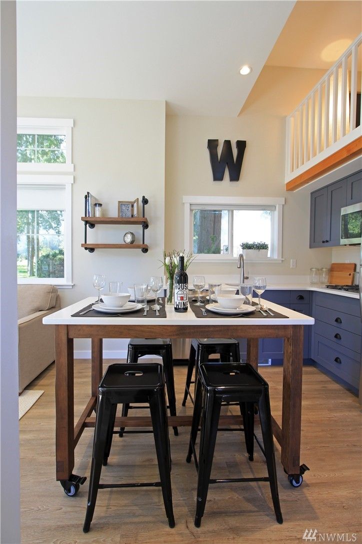 TINY HOUSE TOWN The Salish Luxe Tiny House by Wildwood Cottages