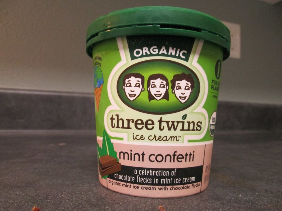 David's Ice Cream Reviews Three Twins Mint Confetti