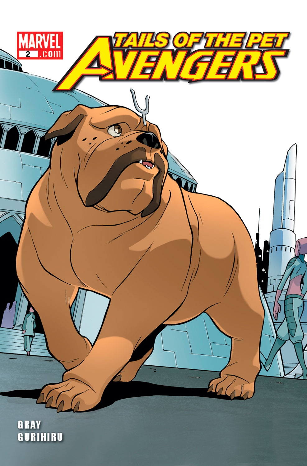 Read online Tails of the Pet Avengers comic -  Issue #2 - 1