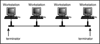 नेटवर्क टोपोलॉजी (Networking Topology) bus - नेटवर्क टोपोलॉजी (Networking Topology)