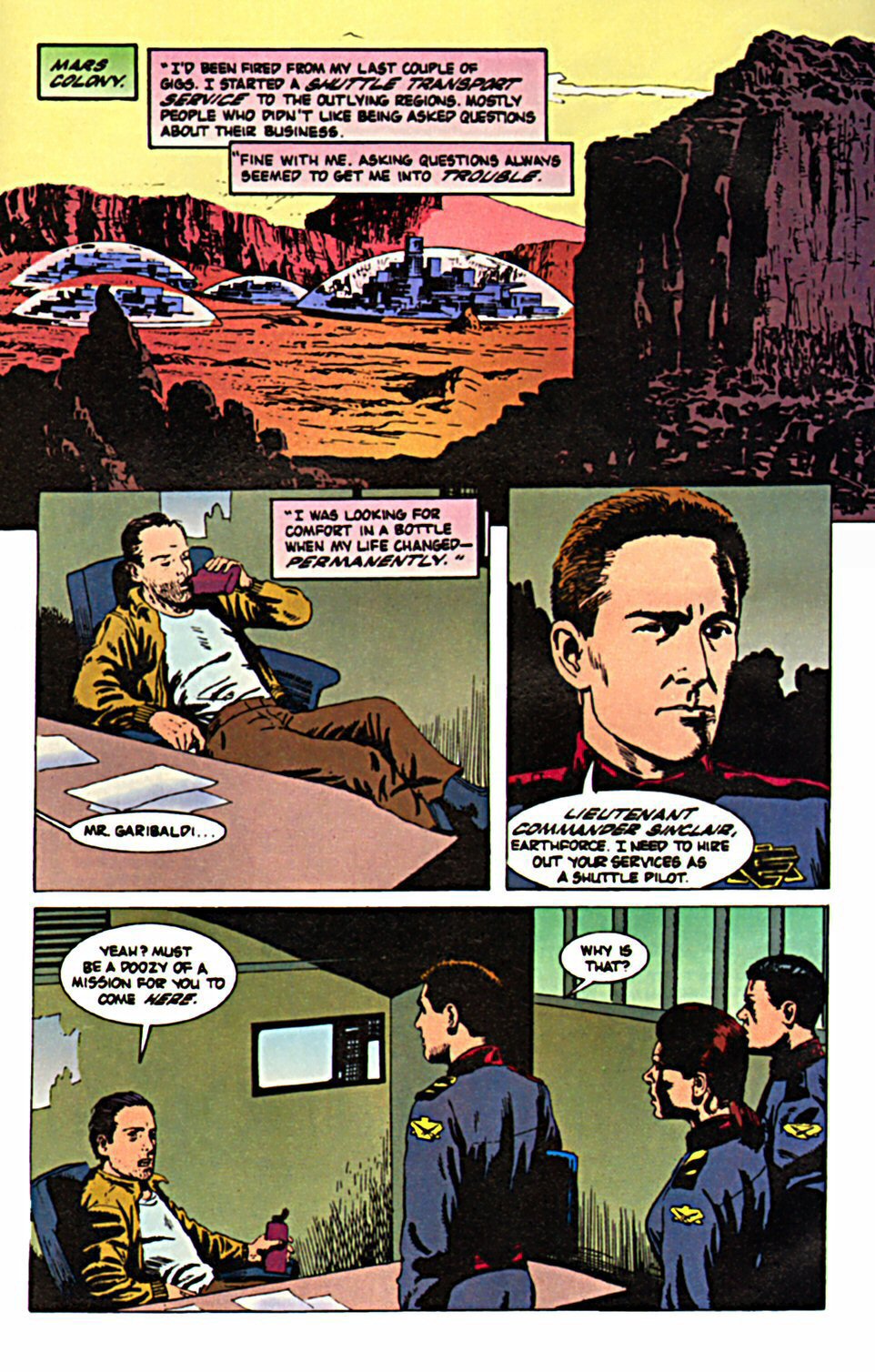 Read online Babylon 5 (1995) comic -  Issue #5 - 19