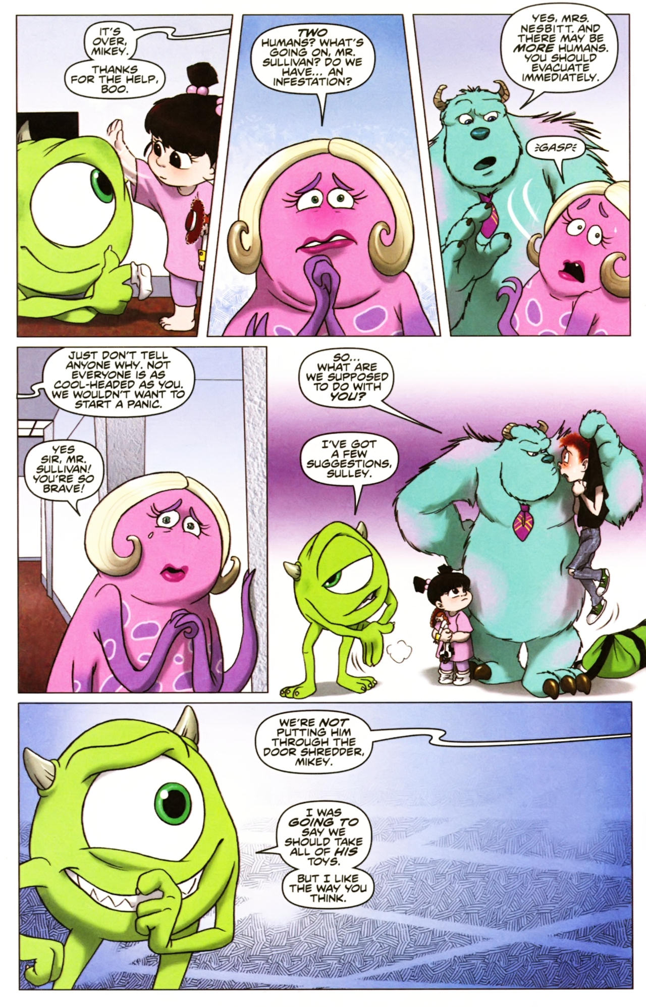 Read online Monsters, Inc: Laugh Factory comic -  Issue #3 - 21