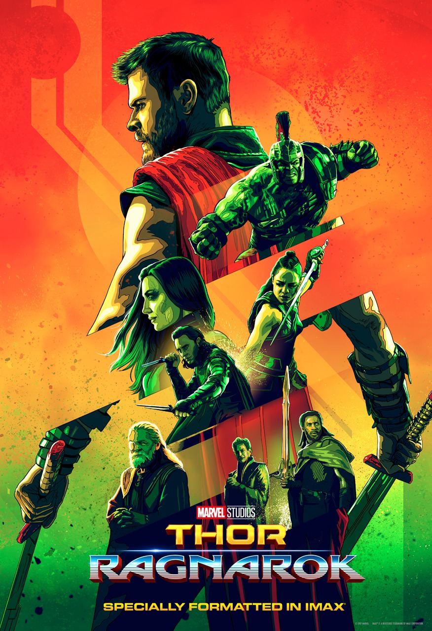 The Blot Says... Marvel’s Thor Ragnarok IMAX Movie Posters