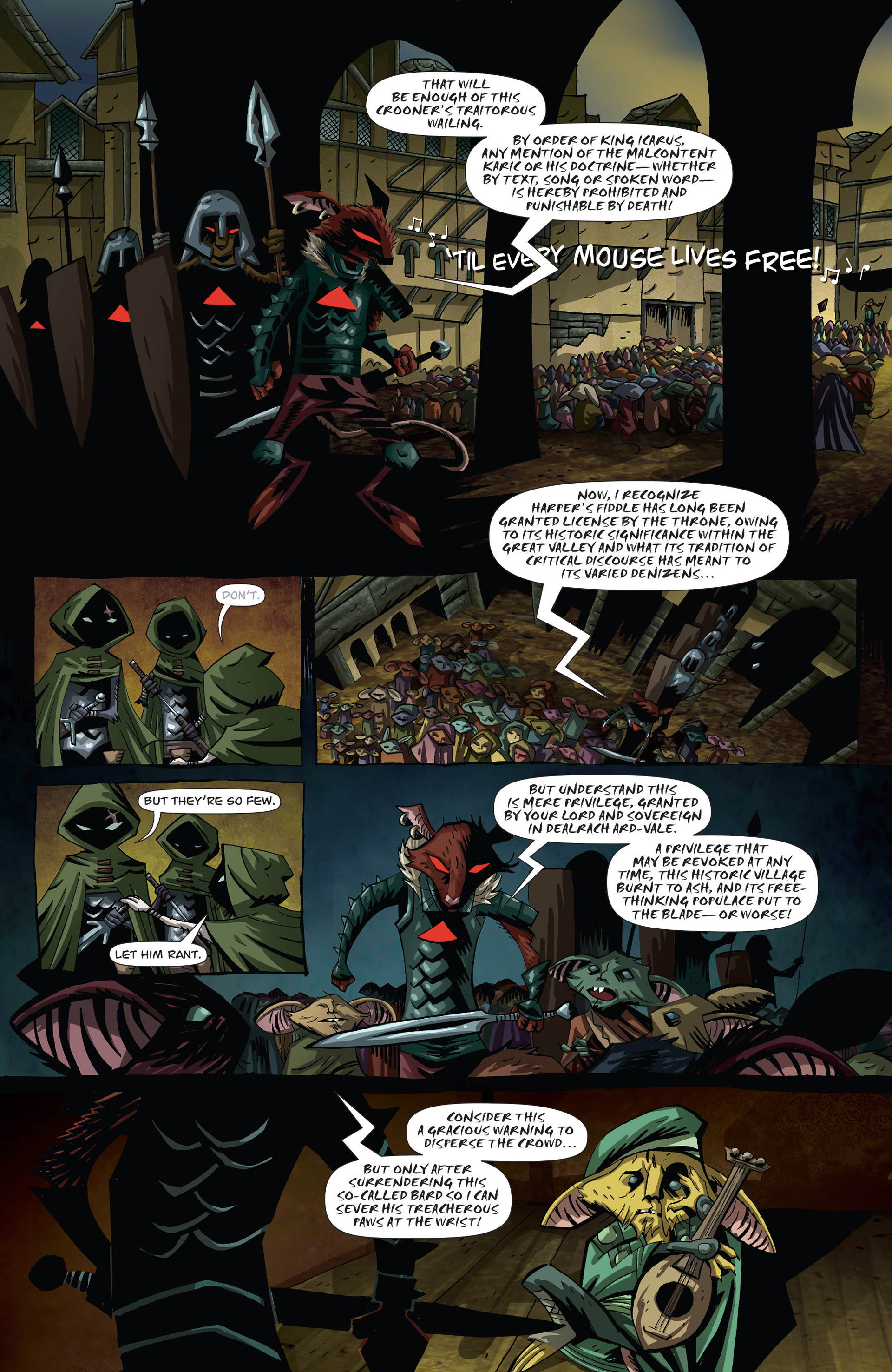 The Mice Templar Volume 4: Legend issue 9 - Page 7