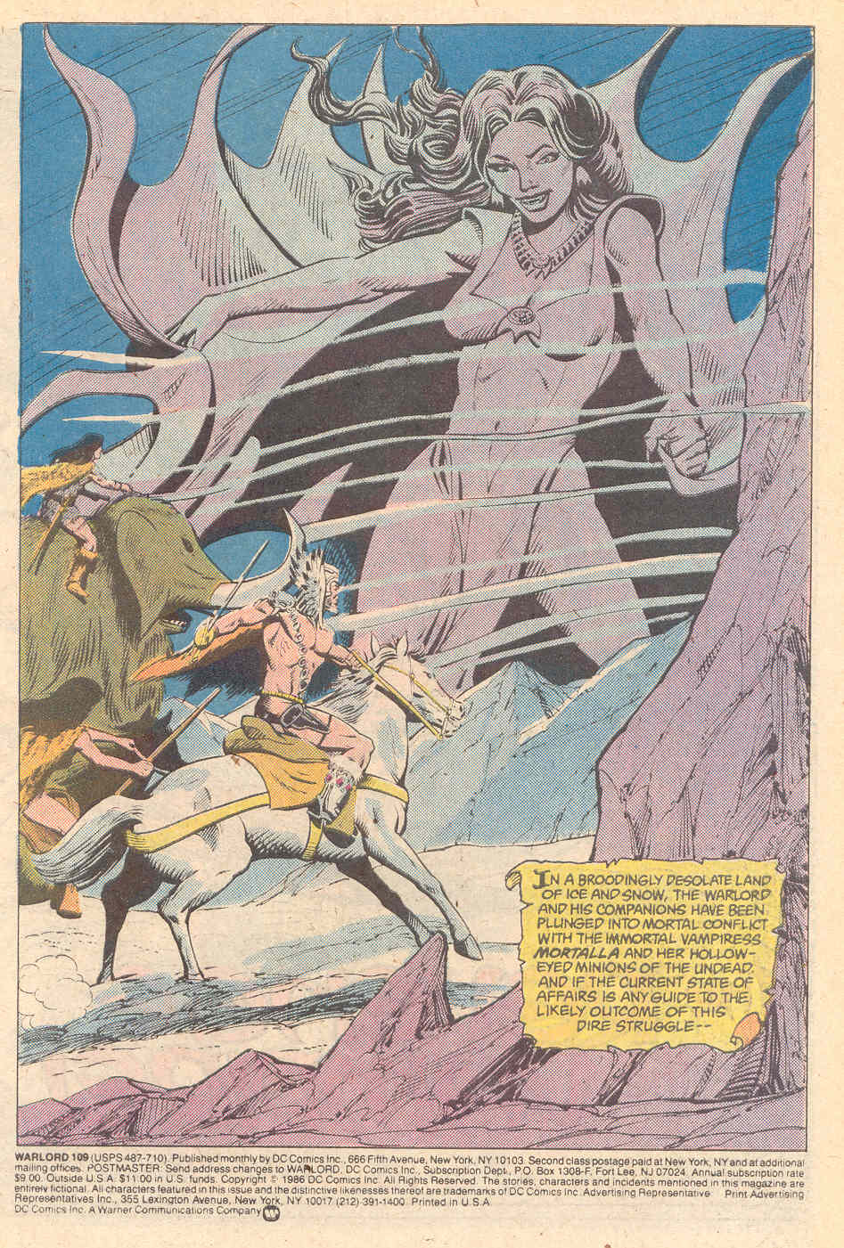 Read online Warlord (1976) comic -  Issue #109 - 2