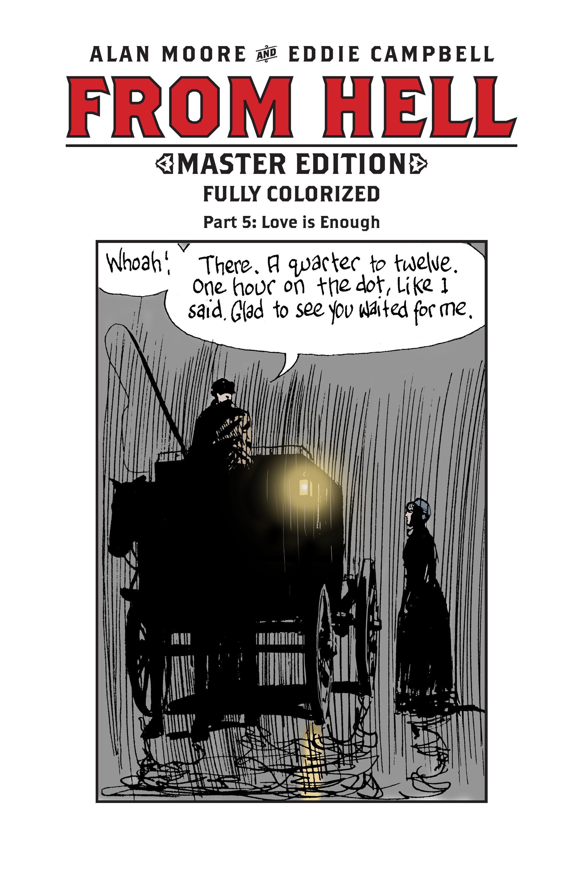 Read online From Hell: Master Edition comic -  Issue #5 - 1