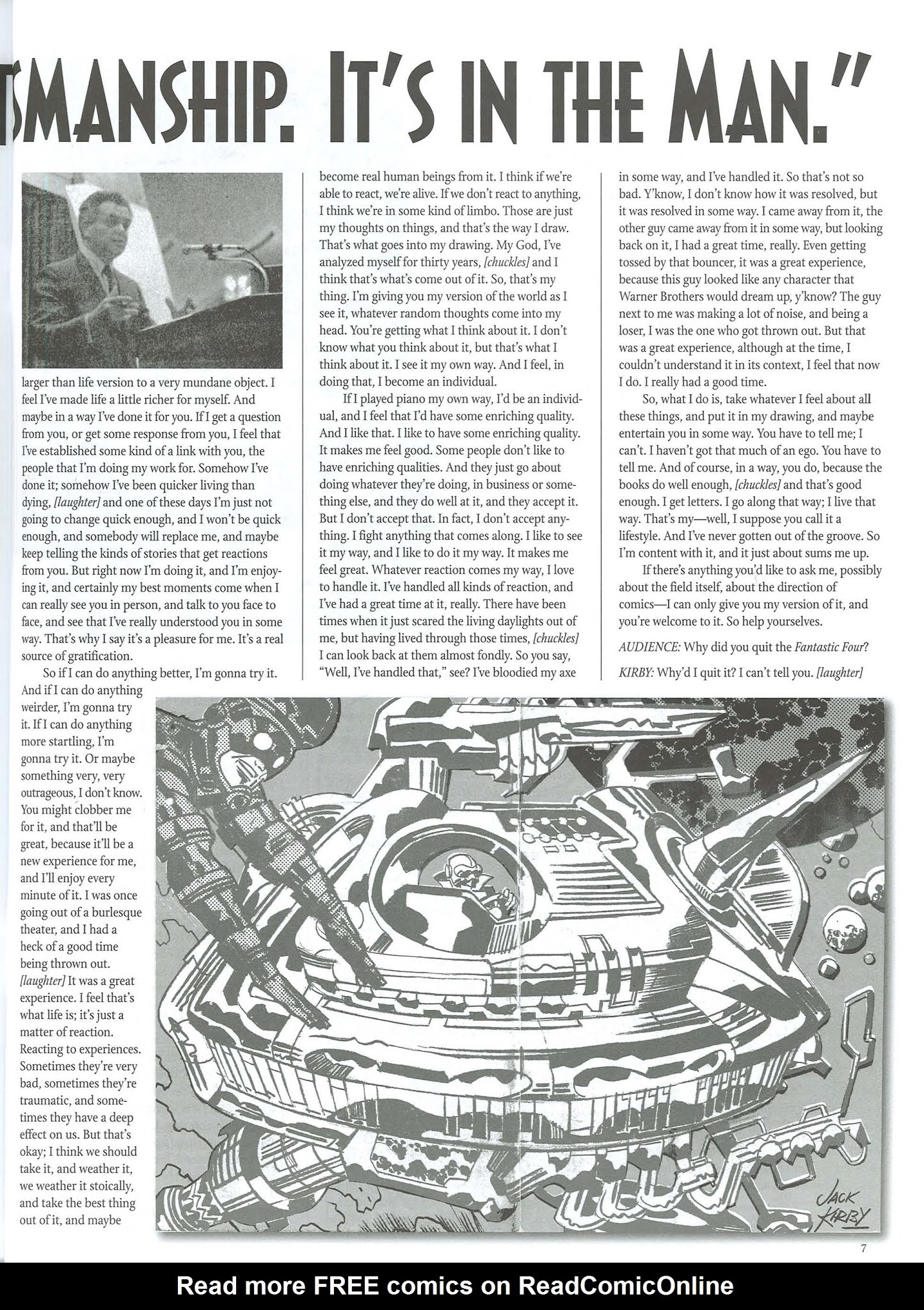 Read online The Jack Kirby Collector comic -  Issue #57 - 9