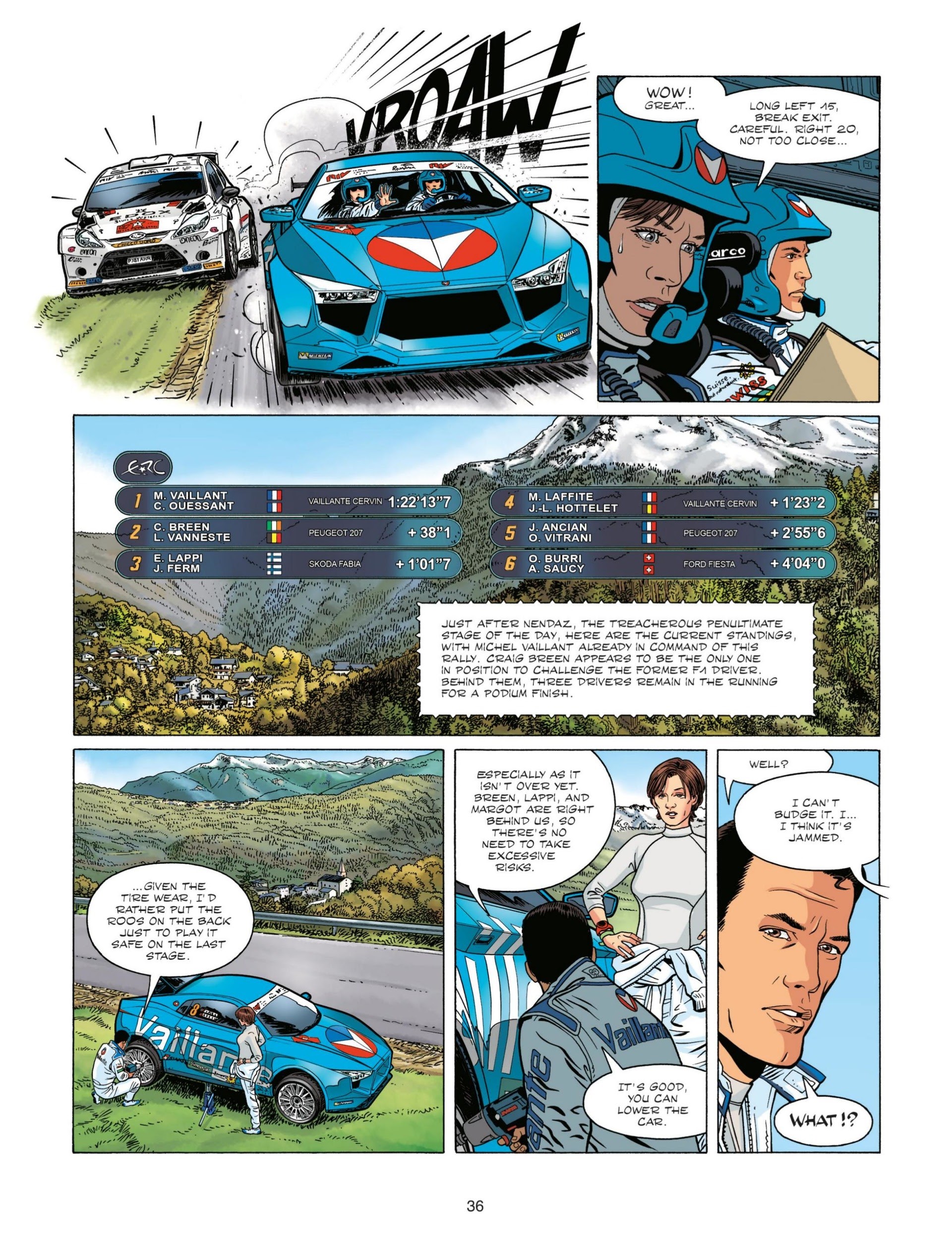 Read online Michel Vaillant comic -  Issue #3 - 35