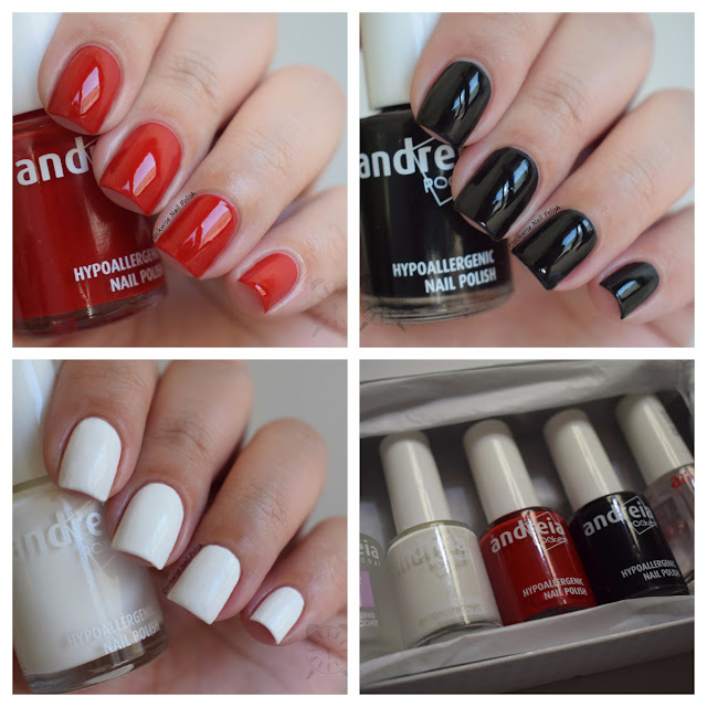 The Clockwise Nail Polish: Andreia Pocket 10, 19 & 23 Review