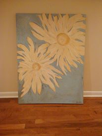 DIY Abstract Wall Art | LiveLoveDIY | Bloglovin’